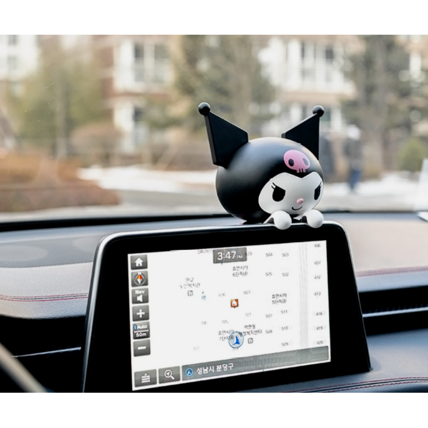 SANRIO MONITOR & VEHICLE AIR FRESHENER / KUROMI