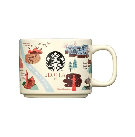 Starbucks Korea 2024 * Annyeong Jeolla Mug 355ml