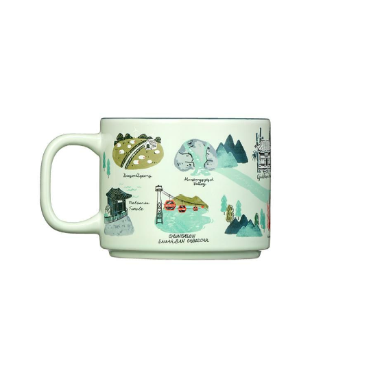 Starbucks Korea 2024 * Annyeong Gangwon Mug 355ml