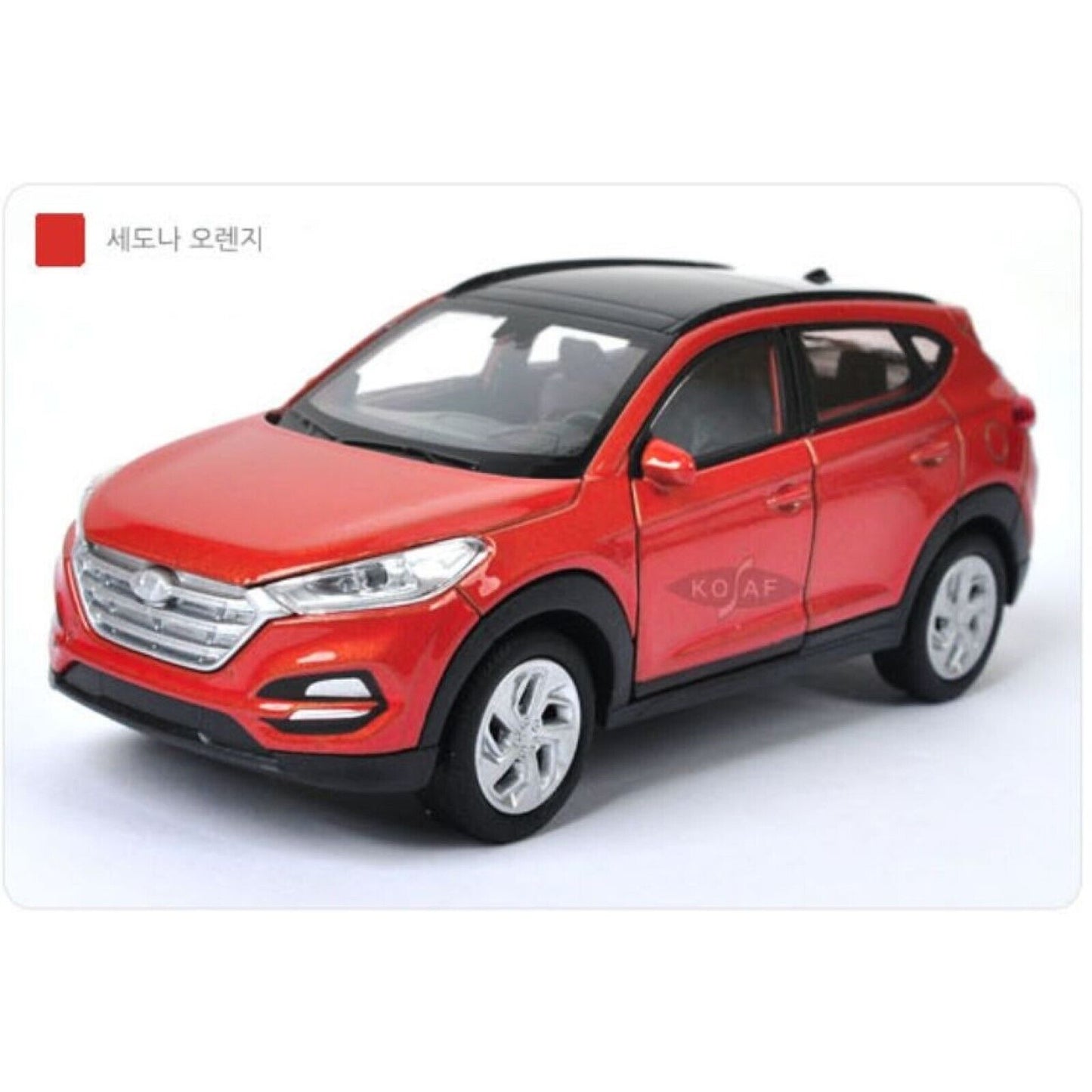 Hyundai Motor Car * Tucson TL * Mini Diecast 1:38 Scale Miniature Display Toy