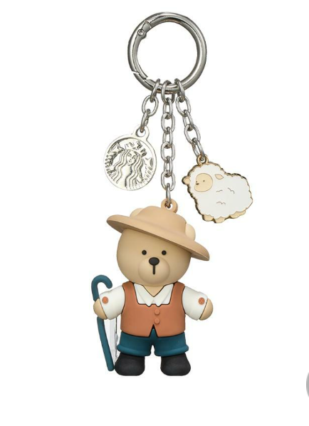 Starbucks Korea 2024 * Annyeong Gangwon Bearista Keychain