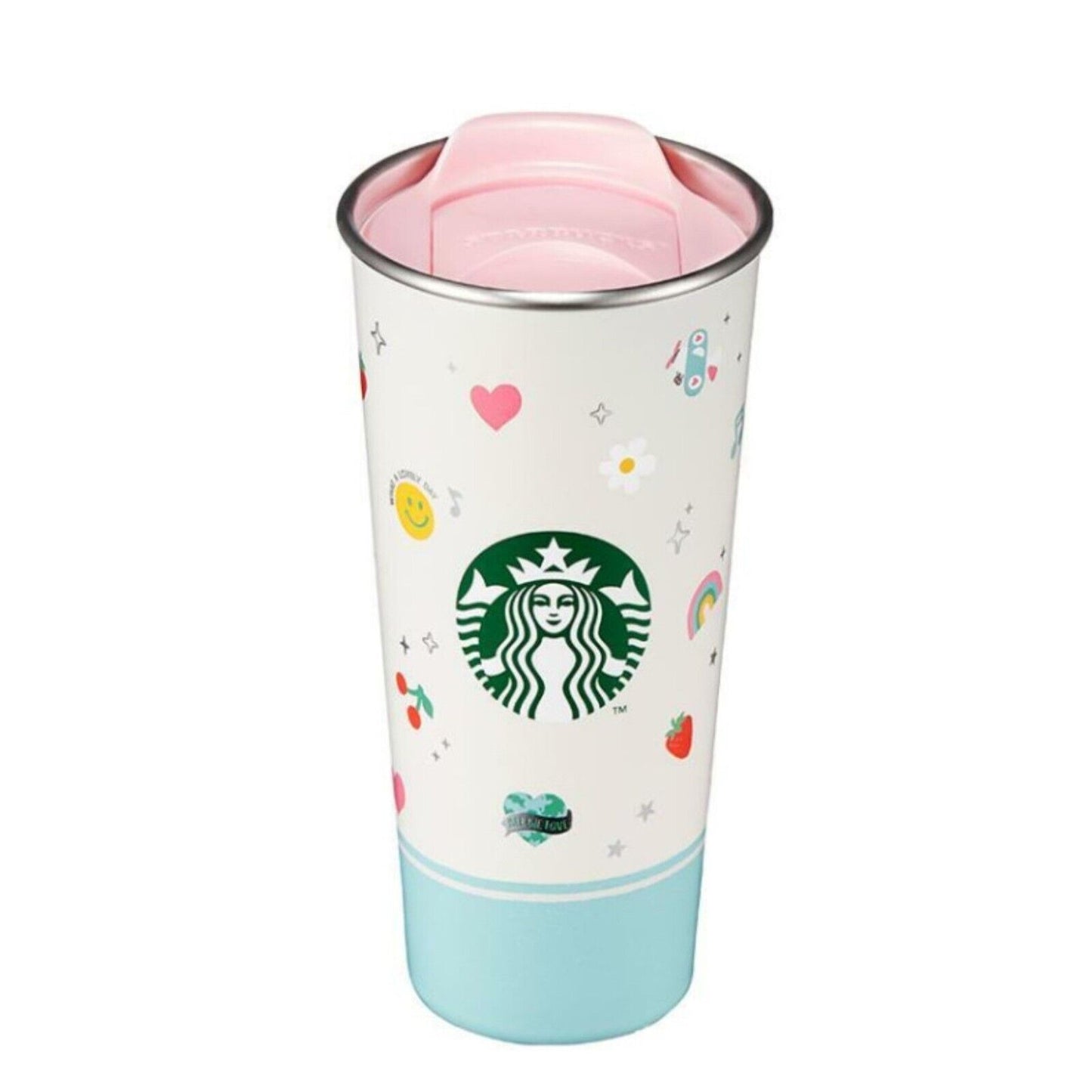 Starbucks 2022 Korea Limited * 22 Sweet Love SS DW To Go Tumbler 473 ml