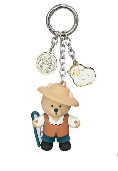 Starbucks Korea 2024 * Annyeong Gangwon Bearista Keychain
