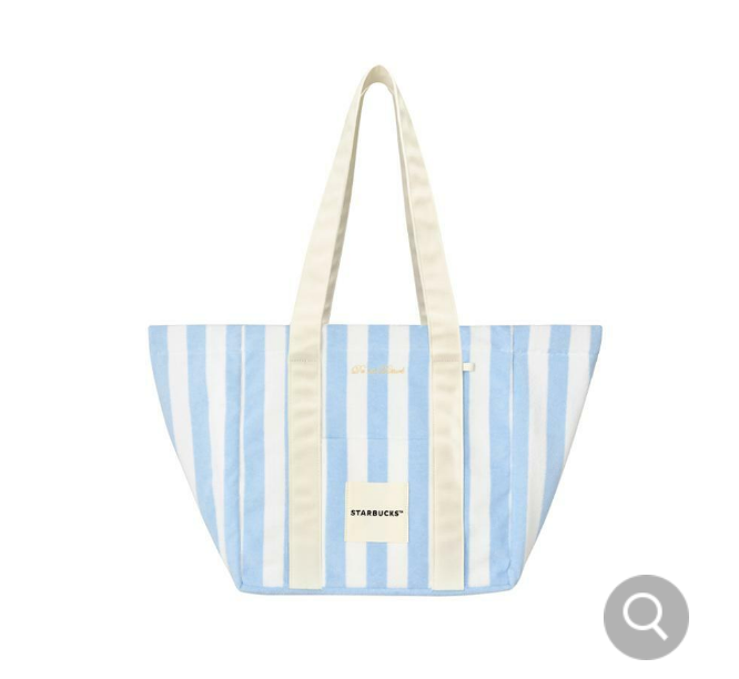 Starbucks korea 2024 Starbucks multi big terry bag winter hotel
