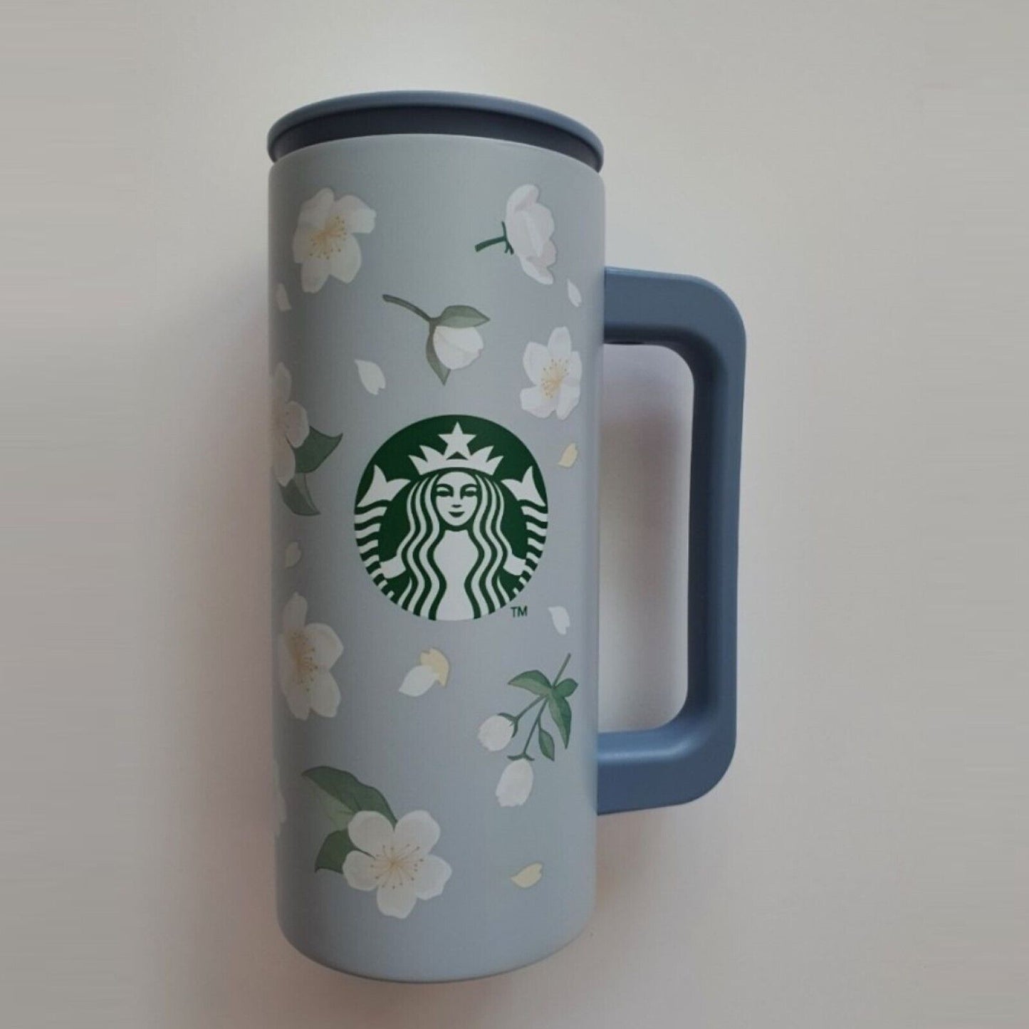 Starbucks Korea Tumbler Limited* SS 22 Cherry Blossom Blooming Newton Tumbler