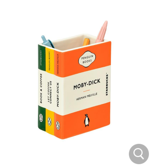 Starbucks Korea 2024 Autumn PenguinBooks Ceramic Oraganizer
