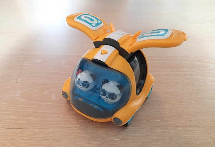 BabyBus Panda Remote Control Yellow Bus Airplane Car Academy-100% Authentic