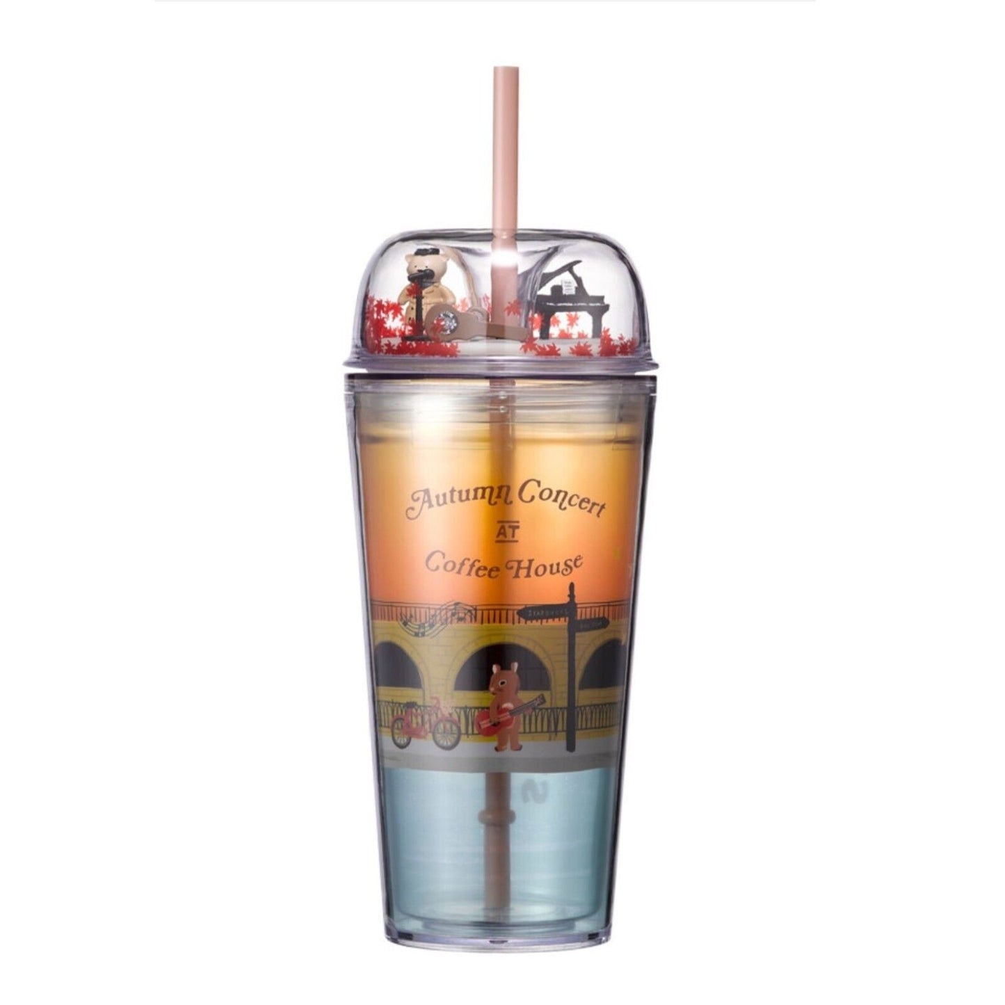 Starbucks Korea 2022 22 Autumn Jello Busking Coldcup Figure Cold Cup 473ml