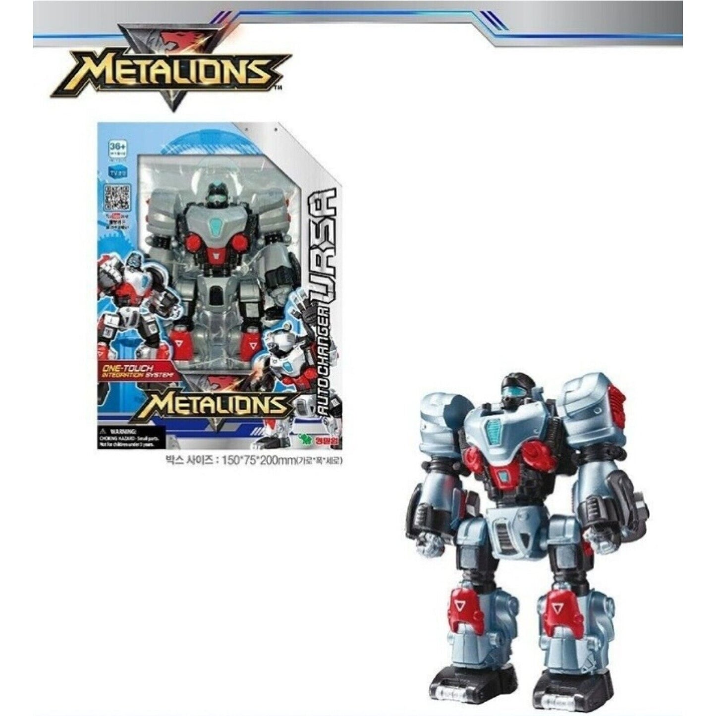 METALIONS AUTO Changer URSA Transformation Action Figure Robot Toy