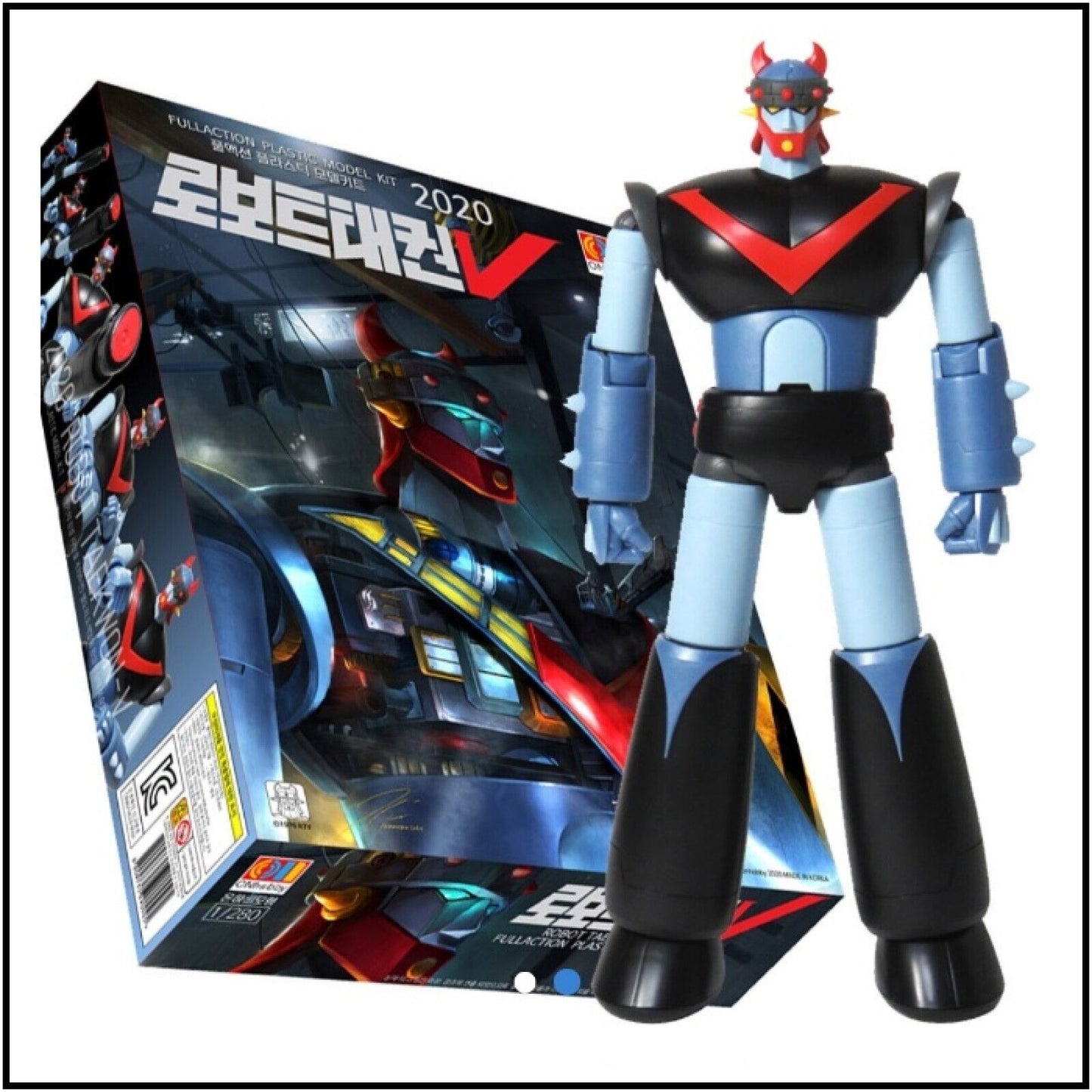 ONhobby 2020 Robot Taekwon V 20cm Fullaction Plastic Model Kit Korean Figure