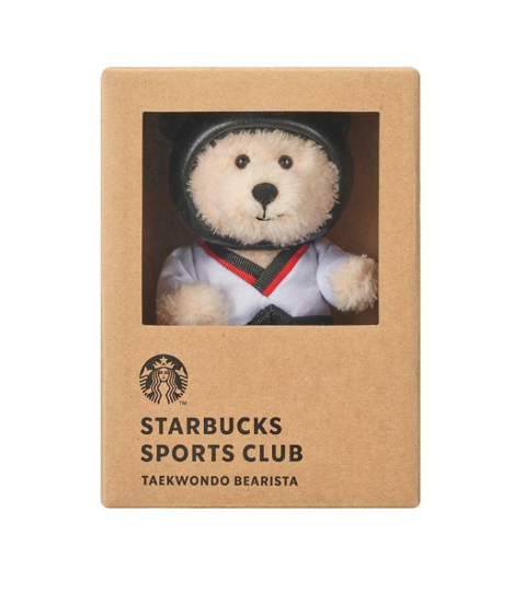 Starbucks Korea 2024 * Sports Club Bearista Keychain Set 9 Types