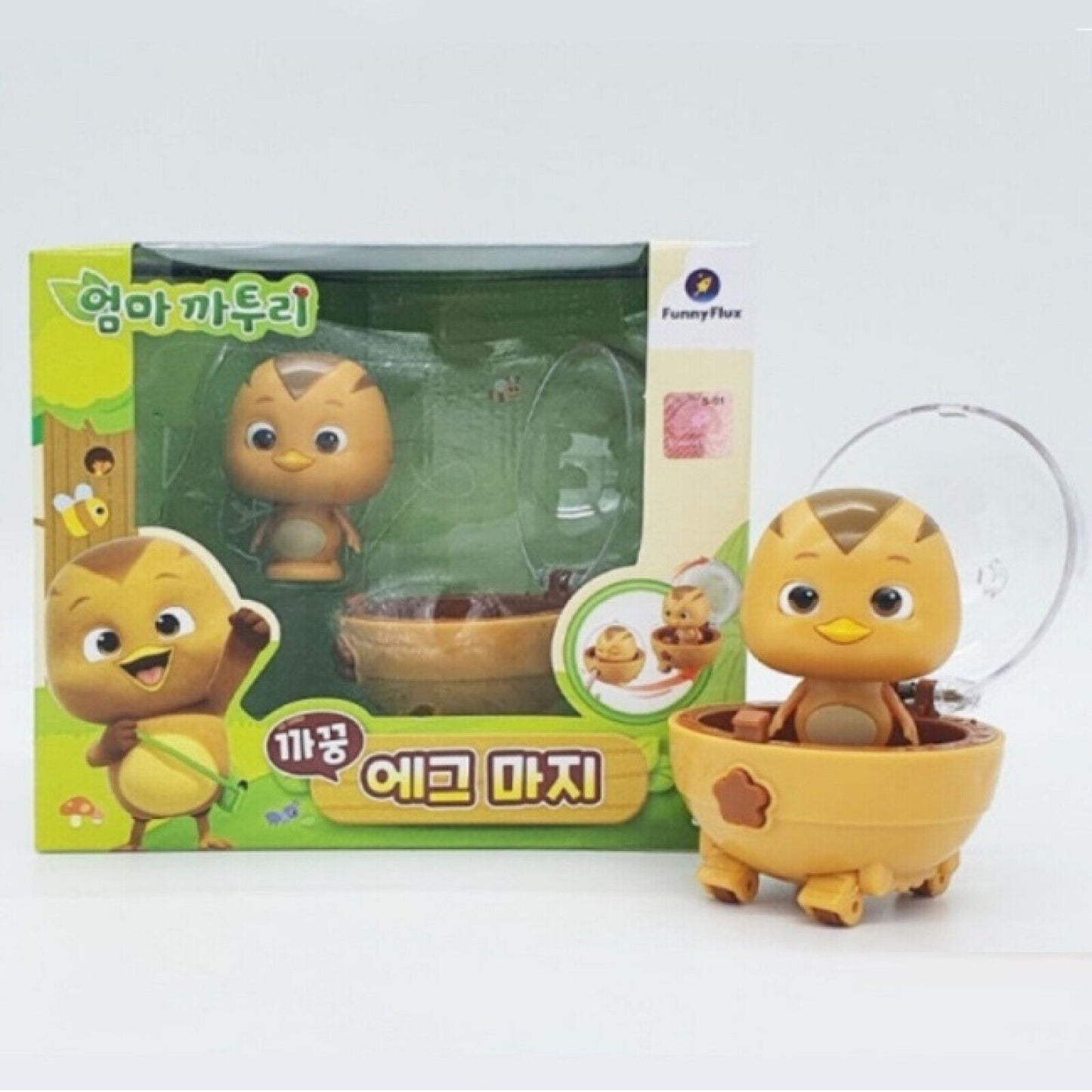 MOM KATURI Peekaboo Egg Figure Bobby Duri Jack Chip 4set Korean TOY