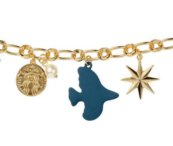 Starbucks Korea 2024 Holiday Delight Ornament Bag Charm set