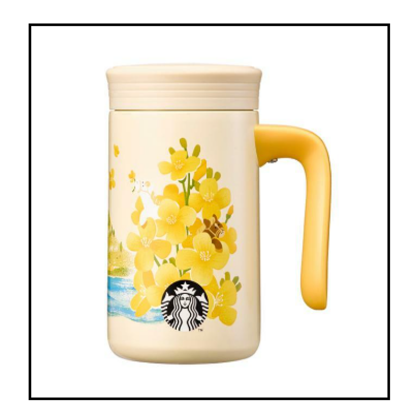 Starbucks Korea 2024 * SS Jeju canola juri tumbler 503ml