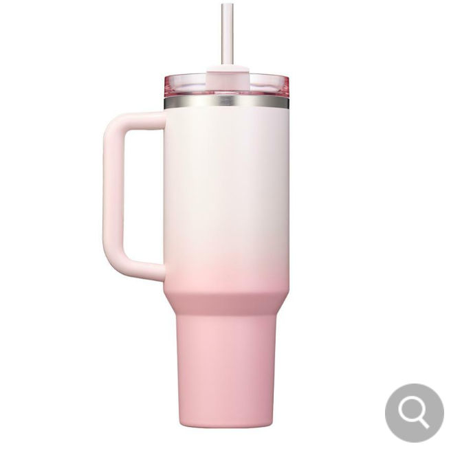 Starbucks Korea 2024 * SS Stanley Pink Quencher Tumbler 1183ml
