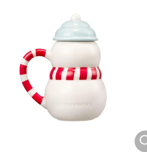 Starbucks Korea 2024 holiday friends snowman lid mug 355ml holidayfriends