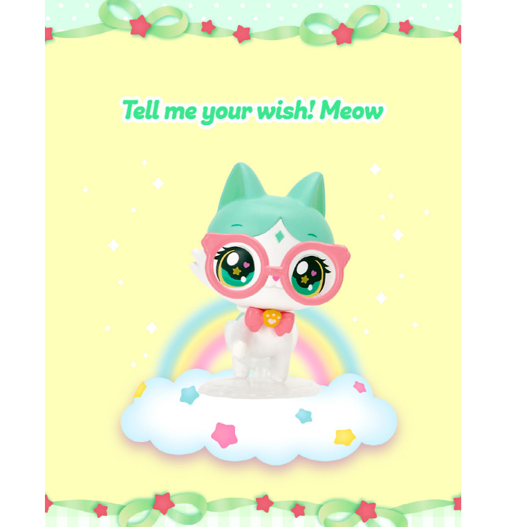 WishCat Figure DOCTORMEOW Korean Animation Wish Cat Toy 2024 New