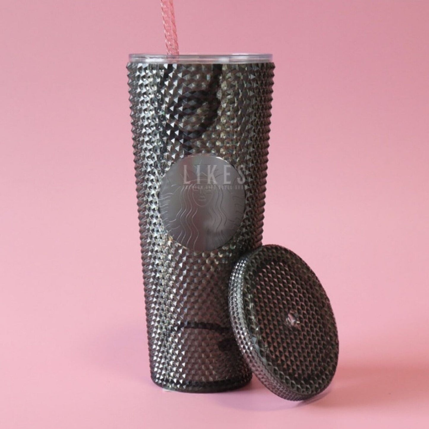 Starbucks Korea 2023 * Blackpink * black stud coldcup 710ml