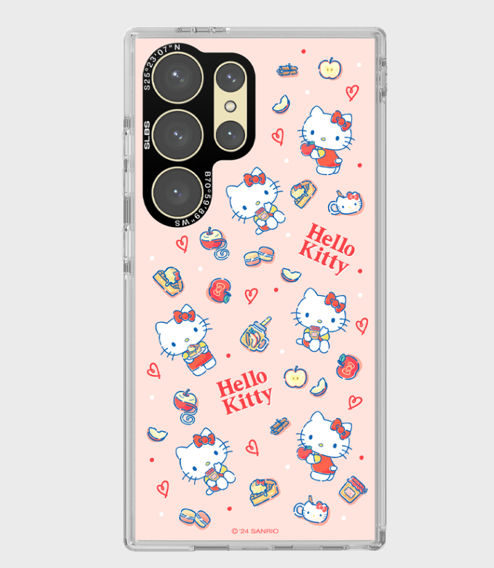 SAMSUNG Galaxy S24 S24+ S24 Ultra Hello Kitty Impression Case / Korea