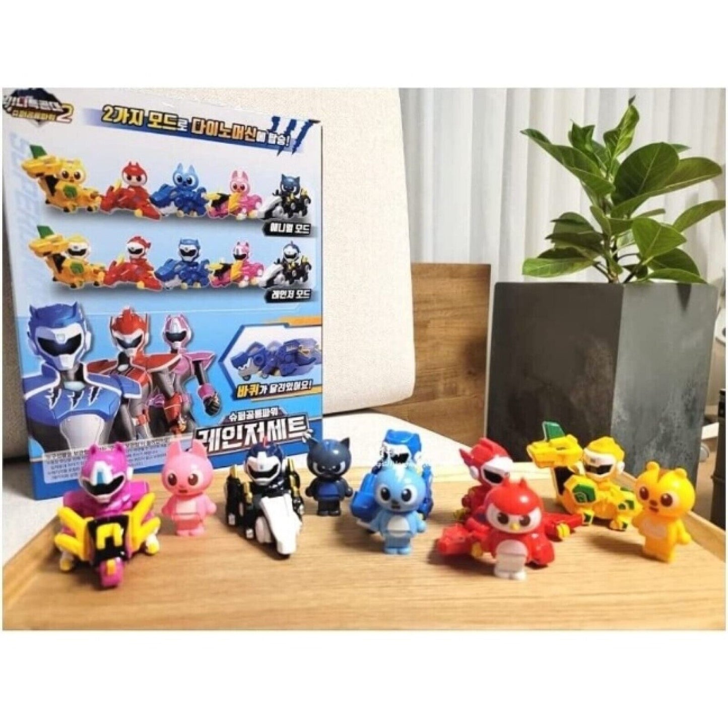 Miniforce Super Dino Power Ranger Set Mini Figure Bolt Max Semi Lucy Leo 미니특공대