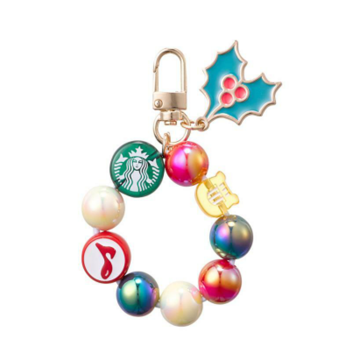 STARBUCKS KOREA 2023 * X-mas bubble wreath keychain