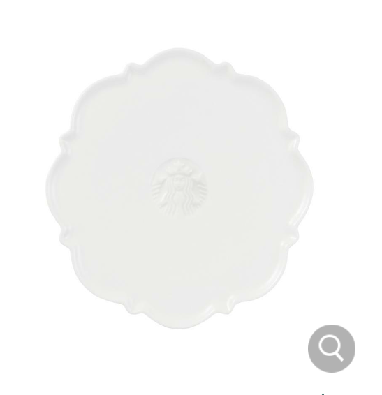 Starbucks Korea 2024 Mujagi Round Dessert Plate