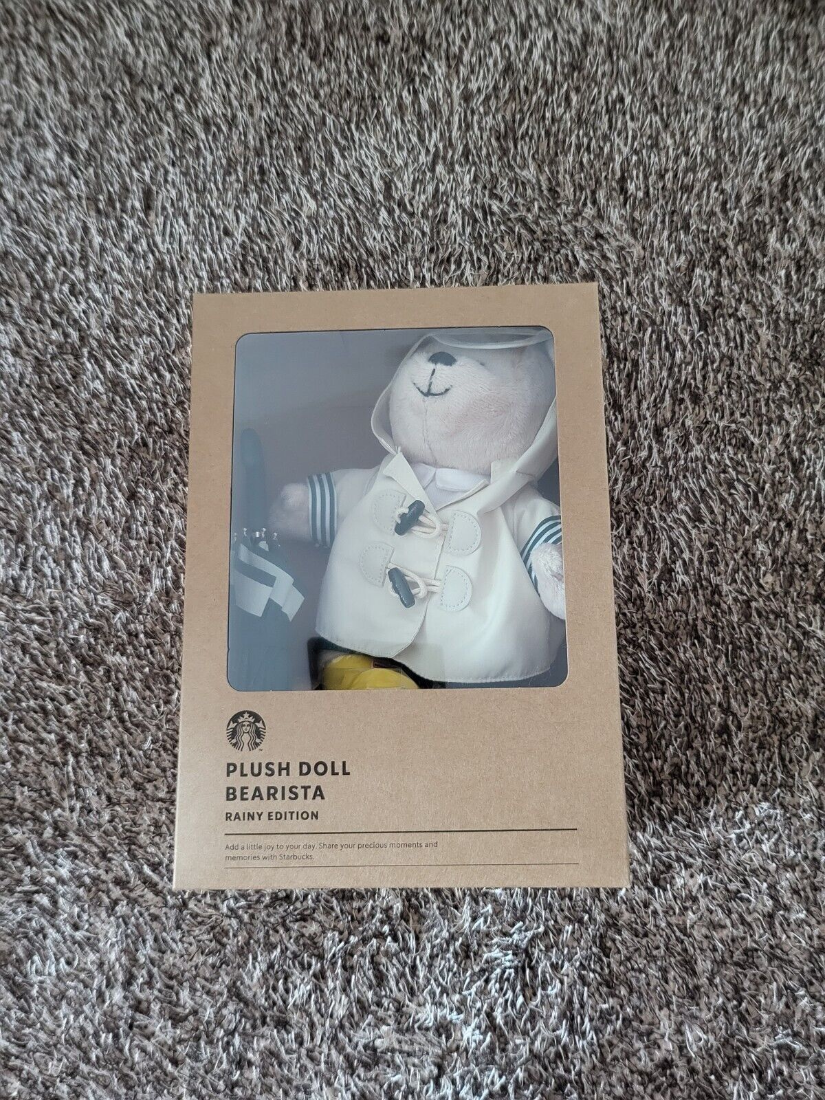 Starbucks Korea * Hunter x 2024 SS Rainy Bearista Plush Doll
