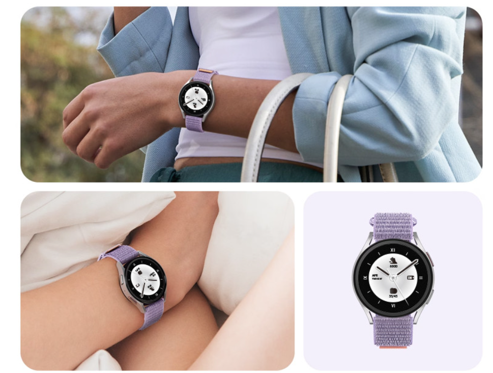 Samsung Galaxy Watch 4/5/6 Series Fabric Band Wide M/L Reflective Nylon ET-SVR94