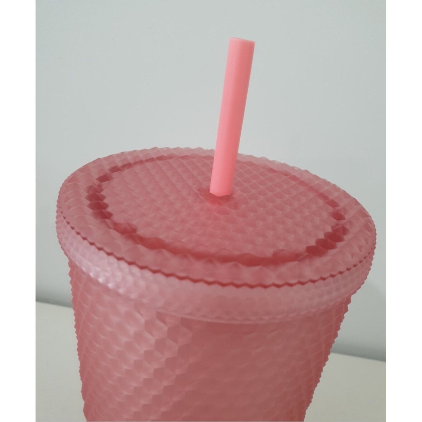 Starbucks Korea Limited * 22 Soft Pink Stud Cold cup 710ml 2022 Summer 24 oz
