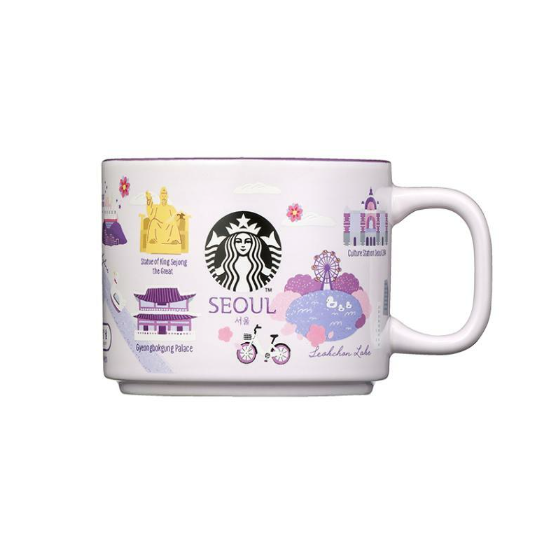 Starbucks Korea 2024 * Annyeong Seoul Mug 355ml