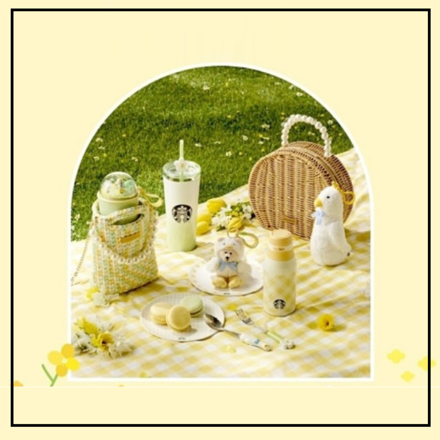 Starbucks Korea 2024 * Spring Edition MD Promotion SS Delight set