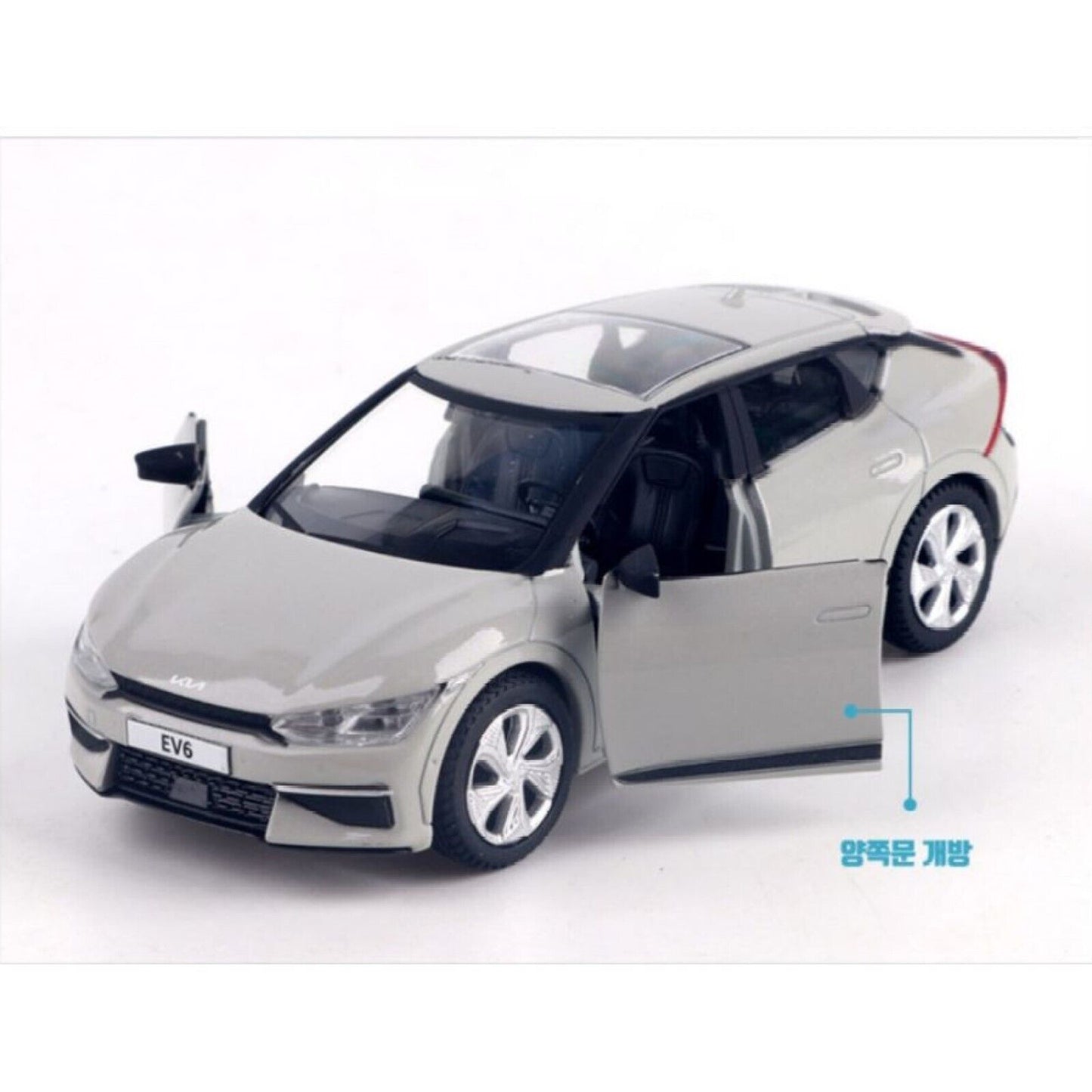 KIA Motor Car EV6 GT Mini Diecast 1:38 Scale Miniature Toy
