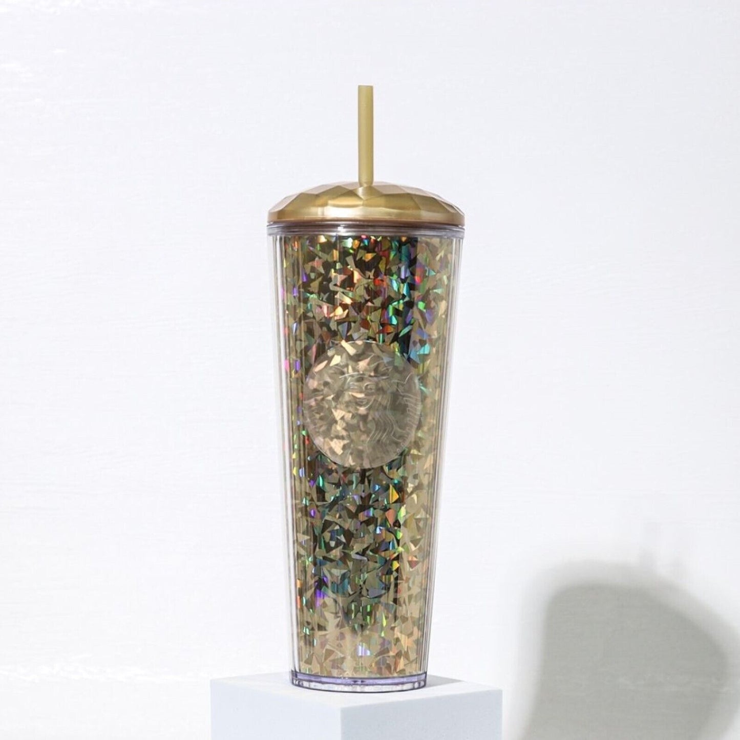 Starbucks 2022 Korea Limited * Gold Calidoscope Cold Cup Coldcup 710ml