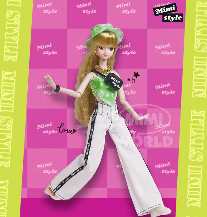 Mimi World New Face Chic Mimi Korean Barbie Ball Joint Doll Toy