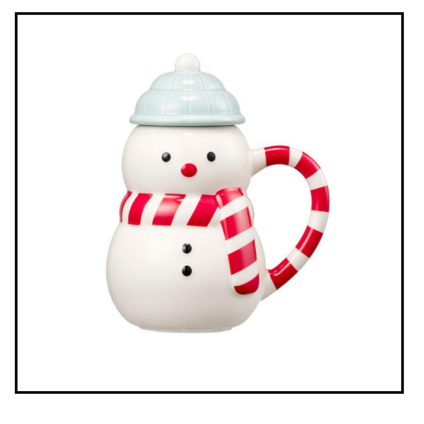 Starbucks Korea 2024 holiday friends snowman lid mug 355ml holidayfriends