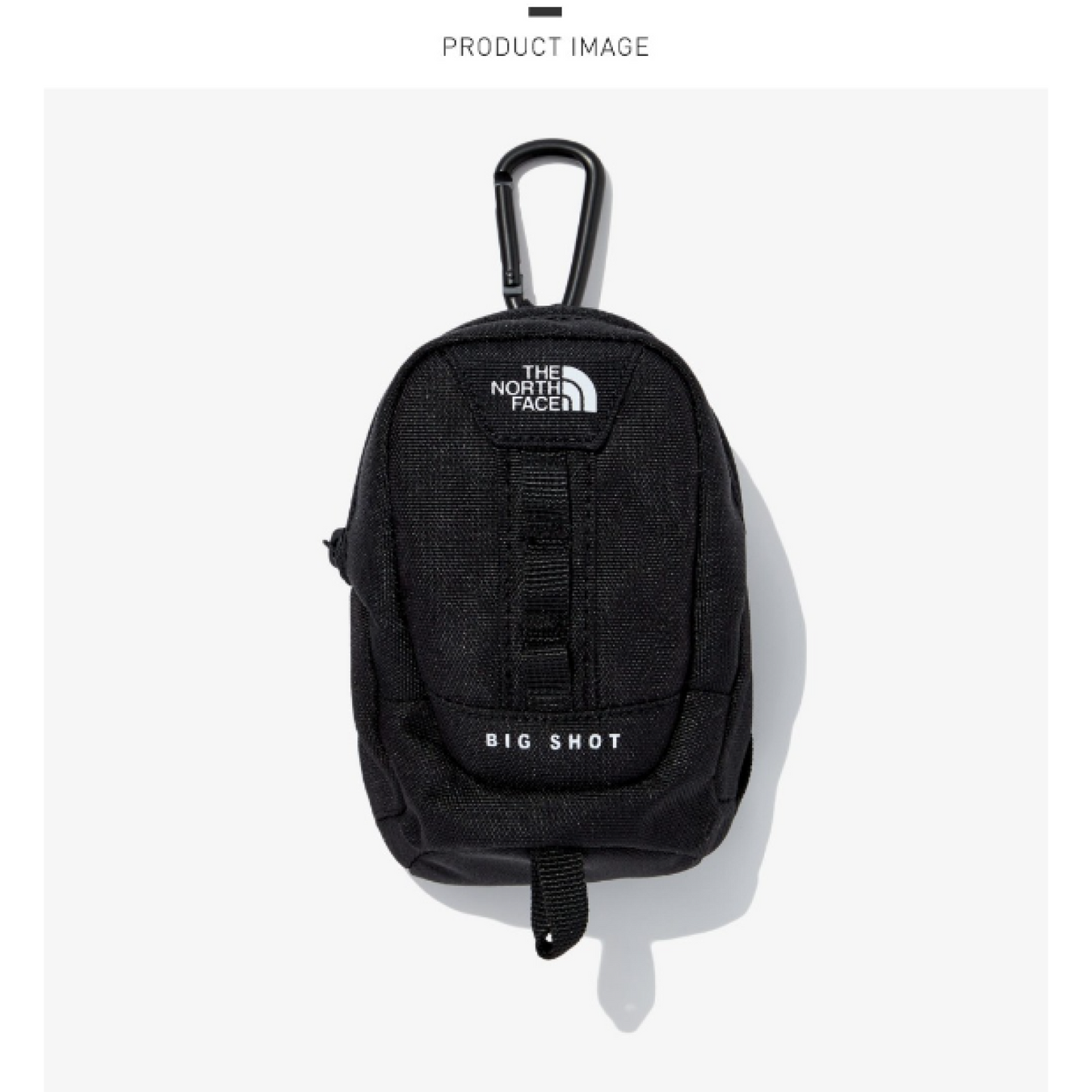 NEW THE NORTH FACE MINI BIG SHOT POUCH NN2PQ12A BLACK