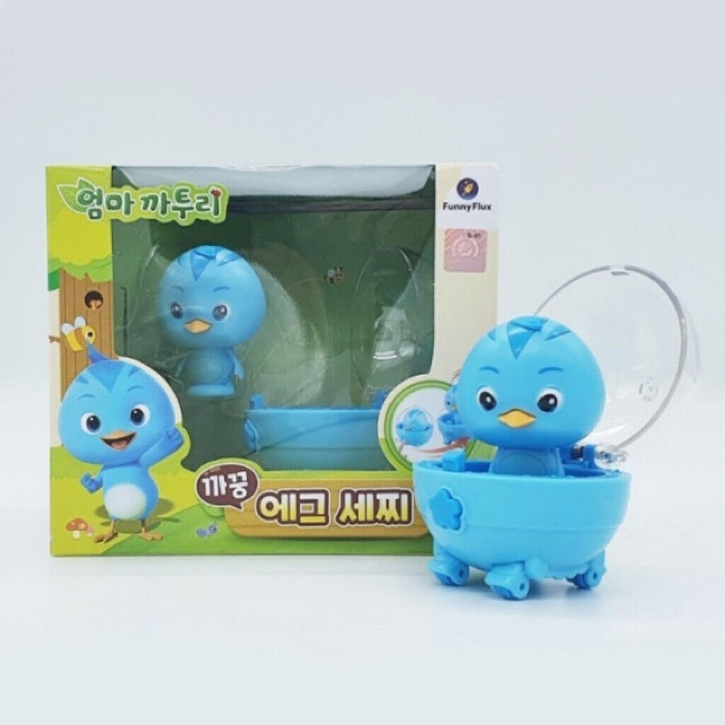 MOM KATURI Peekaboo Egg Figure Bobby Duri Jack Chip 4set Korean TOY