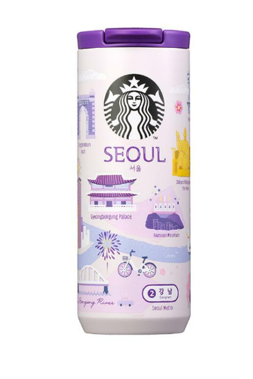 Starbucks Korea 2024 * SS Annyeong Seoul Tumbler 355ml