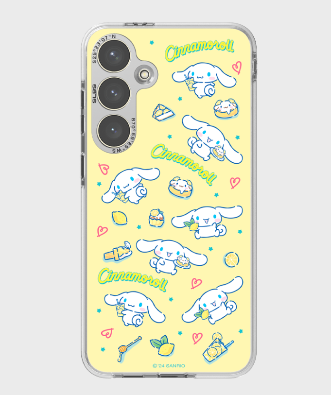 SAMSUNG Galaxy S24 S24+ S24 Ultra Cinnamoroll Impression Case / Korea
