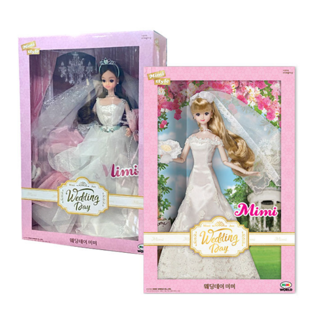 Mimi World Wedding Day Doll Elegance & Shiny & Jun Korean Toy