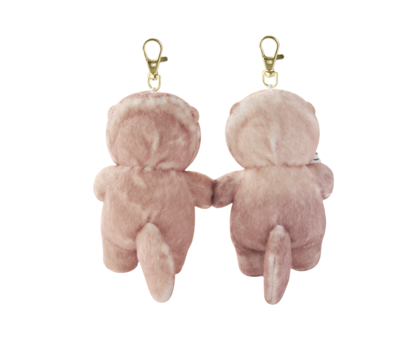 Starbucks Korea 2025 Lovely Otter Keychain Set (2P) / Valentine's Day