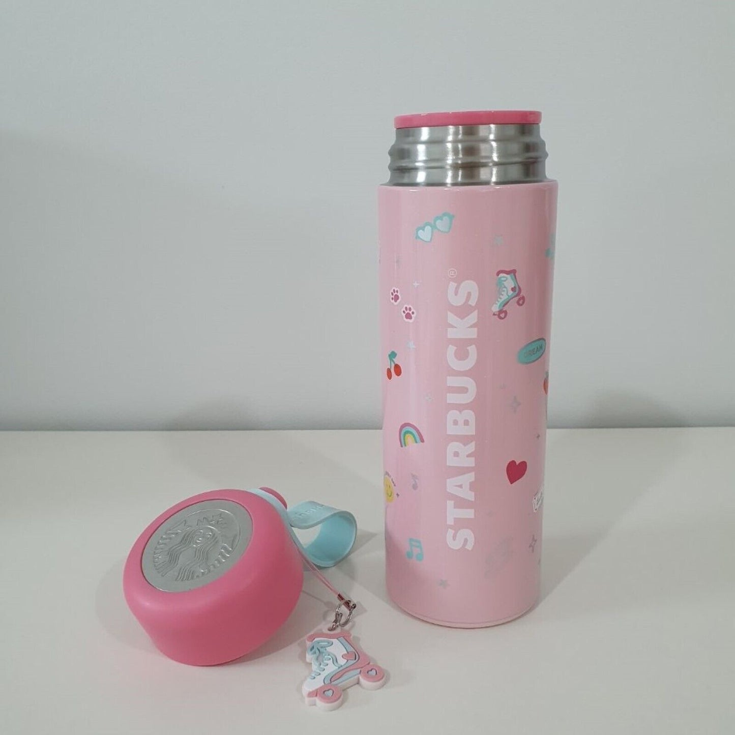 Starbucks Korea Tumbler Limited * 2022 SS Sweet Love Strap Tumbler 355ml