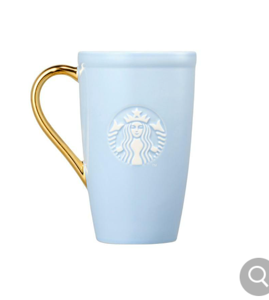 Starbucks Korea 2024 Holiday Delight Baby Blue Mug 473ml