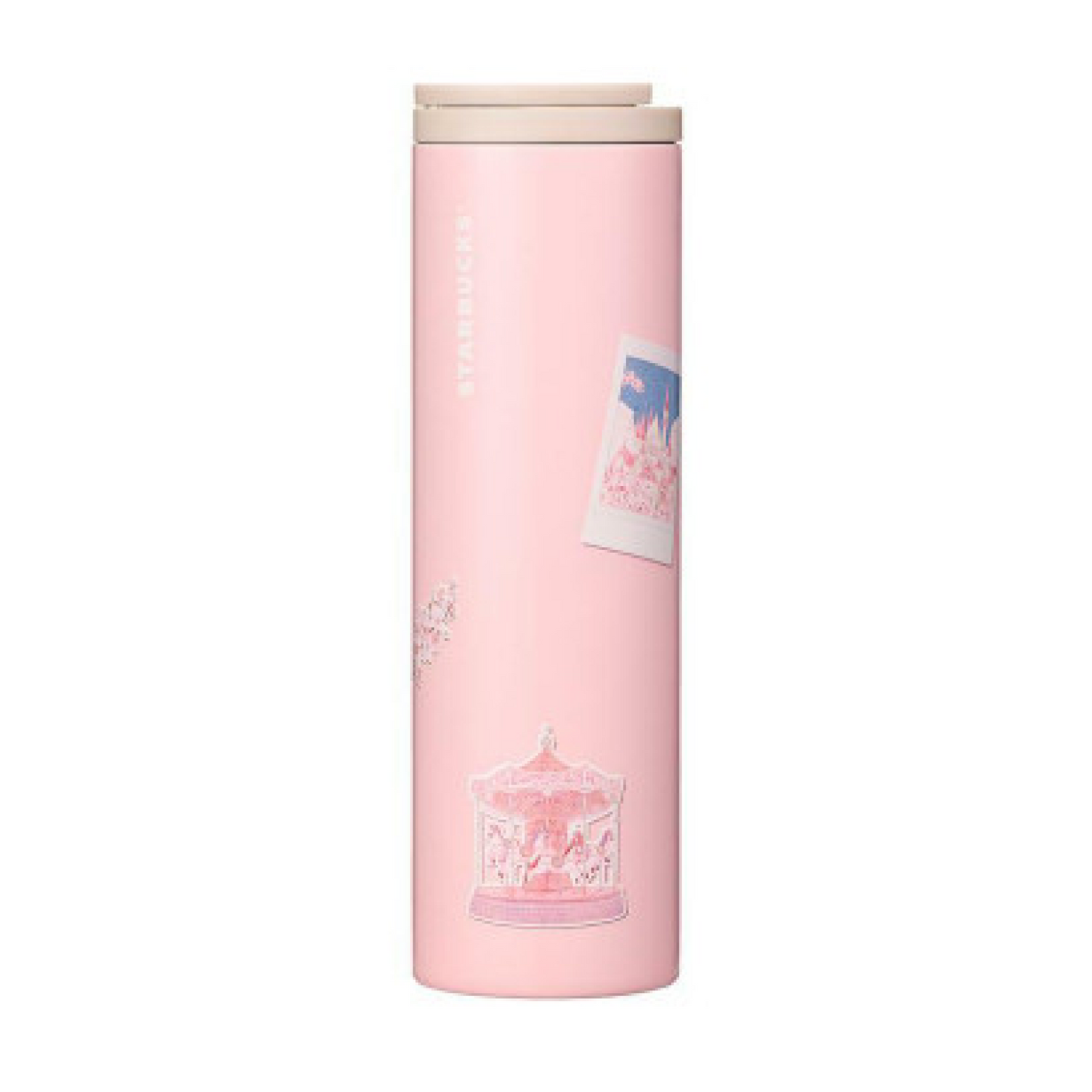 Starbucks korea 2023 * 23 SS Cherry Troy Collage Tumbler 473ml