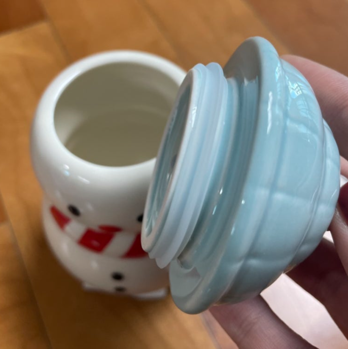 Starbucks Korea 2024 holiday friends snowman lid mug 355ml holidayfriends