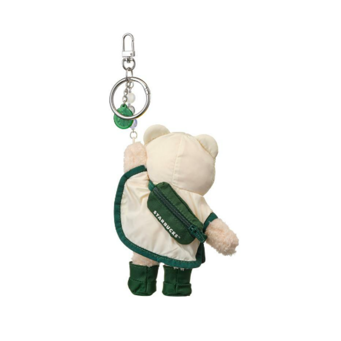Starbucks Korea 2024 * (c) Rainy Bearista Keychain (Cream)