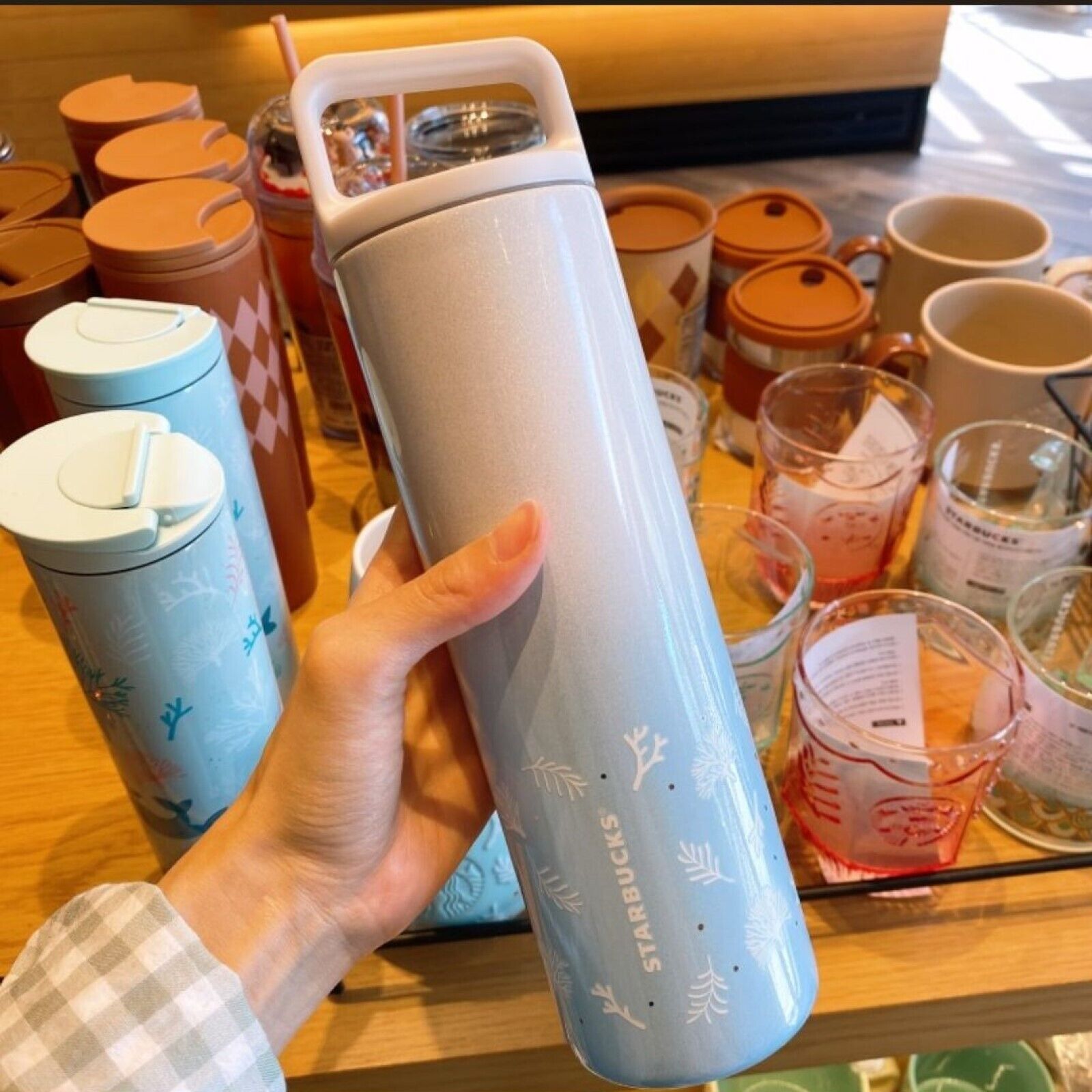 Starbucks 2022 Korea Limited * 22 SS Anniversary Miir mir Handle Tumbler 591ml