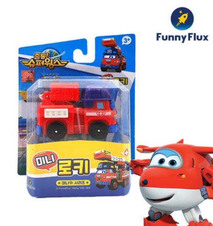 Super Wings Season 4 Mini Transformer SPARKY Korean Toy