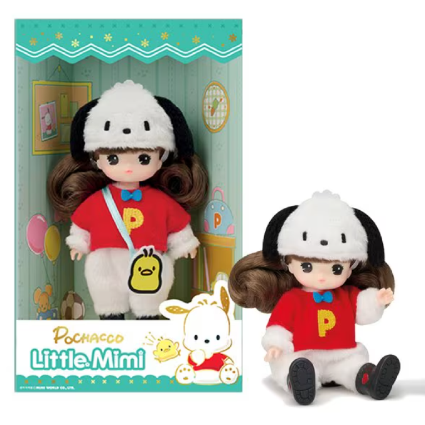[ 6 Character *] Sanrio Characters x Little Mimi 6 Styles Figure Doll Korean Toy