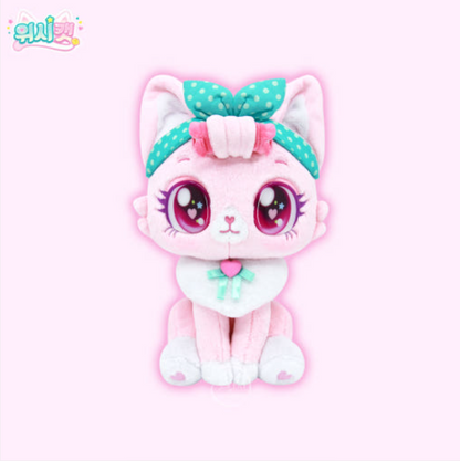 WishCat Doll Plush 10" Iemeow Sweetiemeow Bebemeow Wish Cat Korean Toy